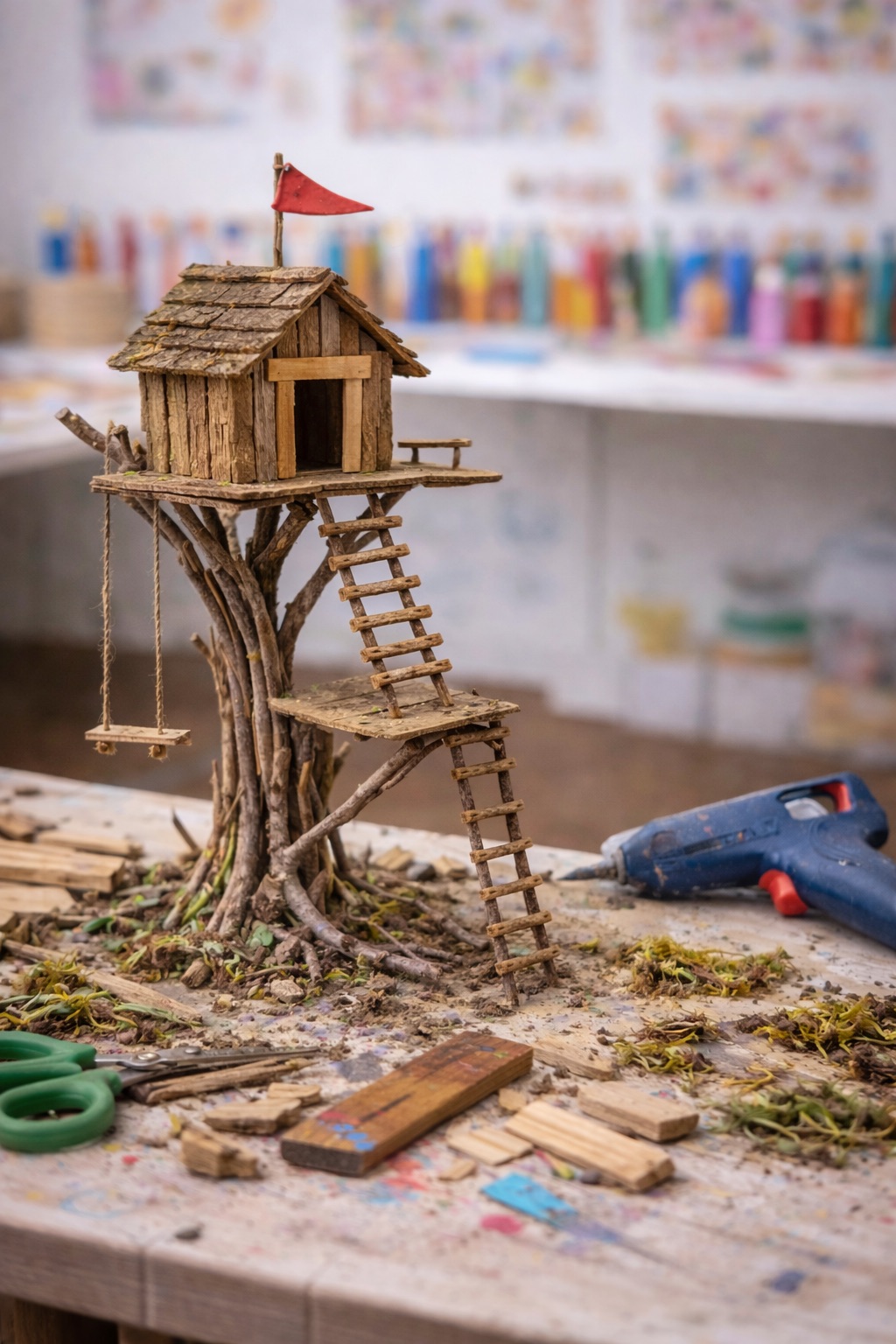 Textiles dyed with Indigo and Shibori patterns